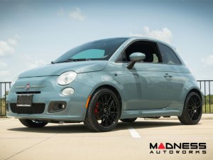FIAT 500 Custom Wheels - 9esse - Fondmetal - Matte Black - 17" 
